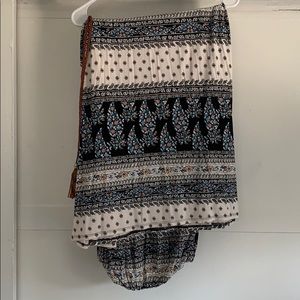 maxi summer dress w waist belt